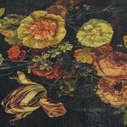 Kare Design Tapis Floral - Coton / Polyester - Noir / Multicolore 13 Kare Design Tapis Floral - Coton / Polyester - Noir / Multicolore -Tapis Soldes Boutique 1000342141 220411 060 DETAILS P000000001000342141