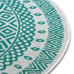 Northrugs Tapis intérieur / extérieur Giro - Polypropylène - Vert -Tapis Soldes Boutique 1000344300 220420 050 DETAILS P000000001000344300