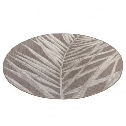 Northrugs Tapis intérieur / extérieur Palm - Polypropylène - Marron -Tapis Soldes Boutique 1000344306 220420 030 DETAILS P000000001000344306