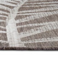 Northrugs Tapis intérieur / extérieur Palm - Polypropylène - Marron -Tapis Soldes Boutique 1000344306 220420 060 DETAILS P000000001000344306