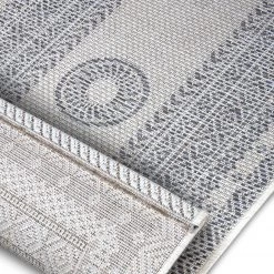 Northrugs Tapis de couloir int. / ext. Elegant - Polypropylène - Marron - 70 x 300 cm -Tapis Soldes Boutique 1000344314 220420 040 DETAILS P000000001000344314