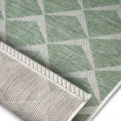 Northrugs Tapis intérieur / extérieur Escala - Polypropylène - Vert - 200 x 290 cm -Tapis Soldes Boutique 1000344380 220420 040 DETAILS P000000001000344380