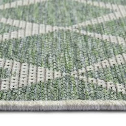 Northrugs Tapis intérieur / extérieur Escala - Polypropylène - Vert - 200 x 290 cm -Tapis Soldes Boutique 1000344380 220420 060 DETAILS P000000001000344380