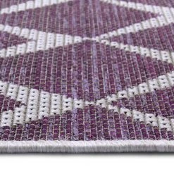 Northrugs Tapis de couloir int. / ext. Escala - Polypropylène - Mauve - 70 x 140 cm -Tapis Soldes Boutique 1000344401 220420 060 DETAILS P000000001000344401