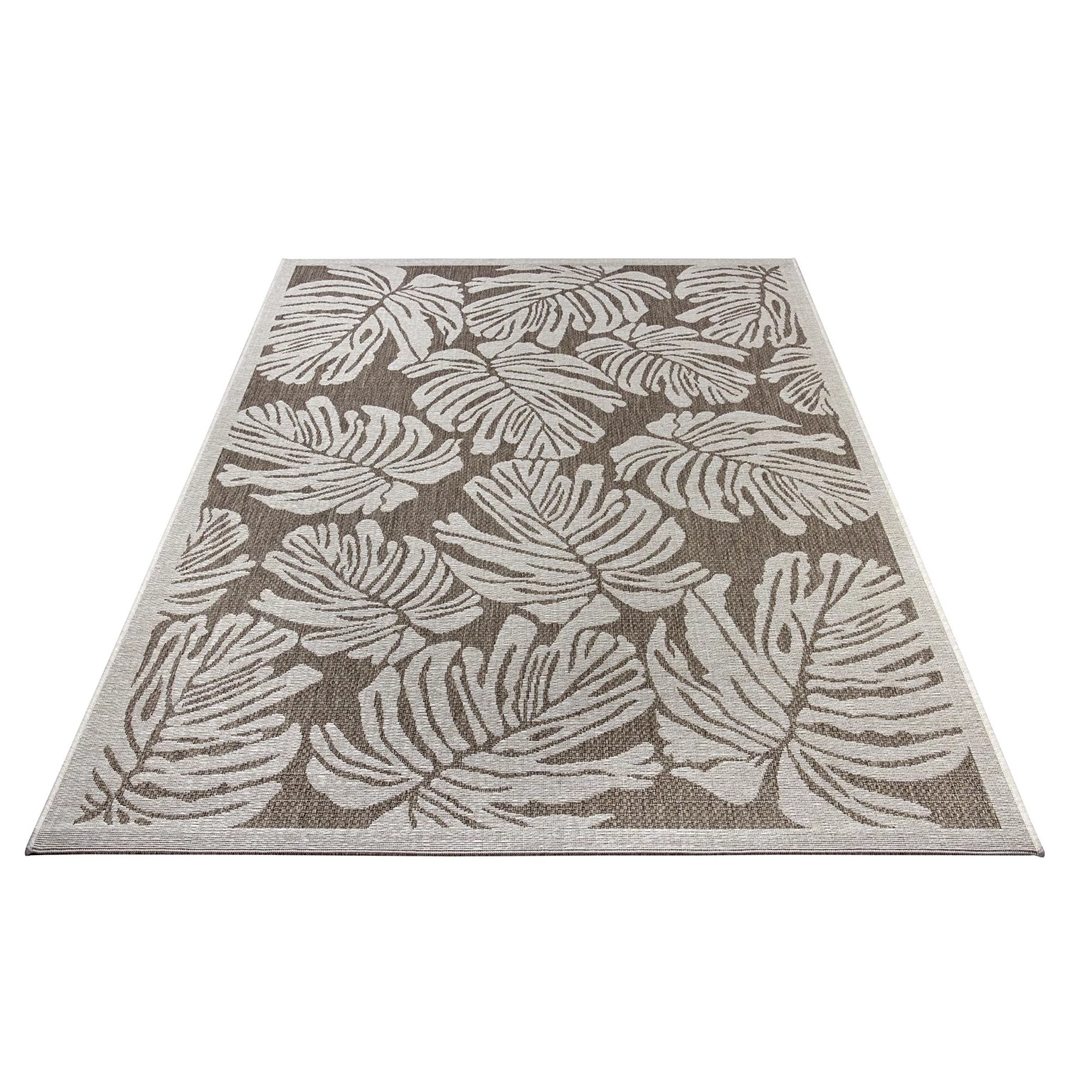 Northrugs Tapis intérieur / extérieur Monstera - Polypropylène - Marron - 200 x 290 cm 5 Northrugs Tapis intérieur / extérieur Monstera - Polypropylène - Marron - 200 x 290 cm – Image 3