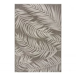 Northrugs Tapis intérieur / extérieur Palmera - Polypropylène - Marron - 140 x 200 cm