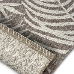 Northrugs Tapis intérieur / extérieur Palmera - Polypropylène - Marron - 140 x 200 cm -Tapis Soldes Boutique 1000344465 220420 040 DETAILS P000000001000344465