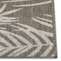 Northrugs Tapis intérieur / extérieur Palmera - Polypropylène - Marron - 140 x 200 cm -Tapis Soldes Boutique 1000344465 220420 050 DETAILS P000000001000344465