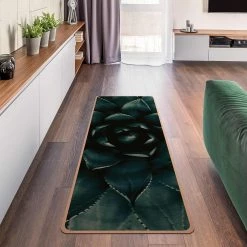 Bilderwelten Tapis de yoga Succulentes II - Face supérieure : liège<br>Face inférieure : caoutchouc naturel -Tapis Soldes Boutique 1000345980 220517 021 MOOD DETAILS P000000001000345980 mood