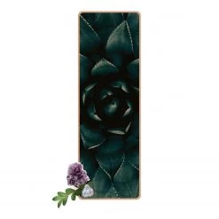 Bilderwelten Tapis de yoga Succulentes II - Face supérieure : liège<br>Face inférieure : caoutchouc naturel -Tapis Soldes Boutique 1000345980 220517 040 DETAILS P000000001000345980