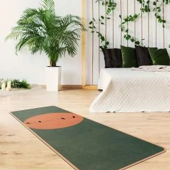 Bilderwelten Tapis de yoga Oiseau et soleil I - Face supérieure : liège<br>Face inférieure : caoutchouc naturel -Tapis Soldes Boutique 1000345987 220517 021 MOOD DETAILS P000000001000345987 mood