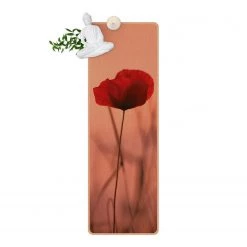 Bilderwelten Tapis de yoga Coquelicot - Face supérieure : liège<br>Face inférieure : caoutchouc naturel -Tapis Soldes Boutique 1000345990 220517 040 DETAILS P000000001000345990