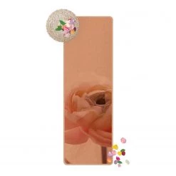 Bilderwelten Tapis de yoga Focus sur la fleur - Face supérieure : liège<br>Face inférieure : caoutchouc naturel -Tapis Soldes Boutique 1000345991 220517 040 DETAILS P000000001000345991