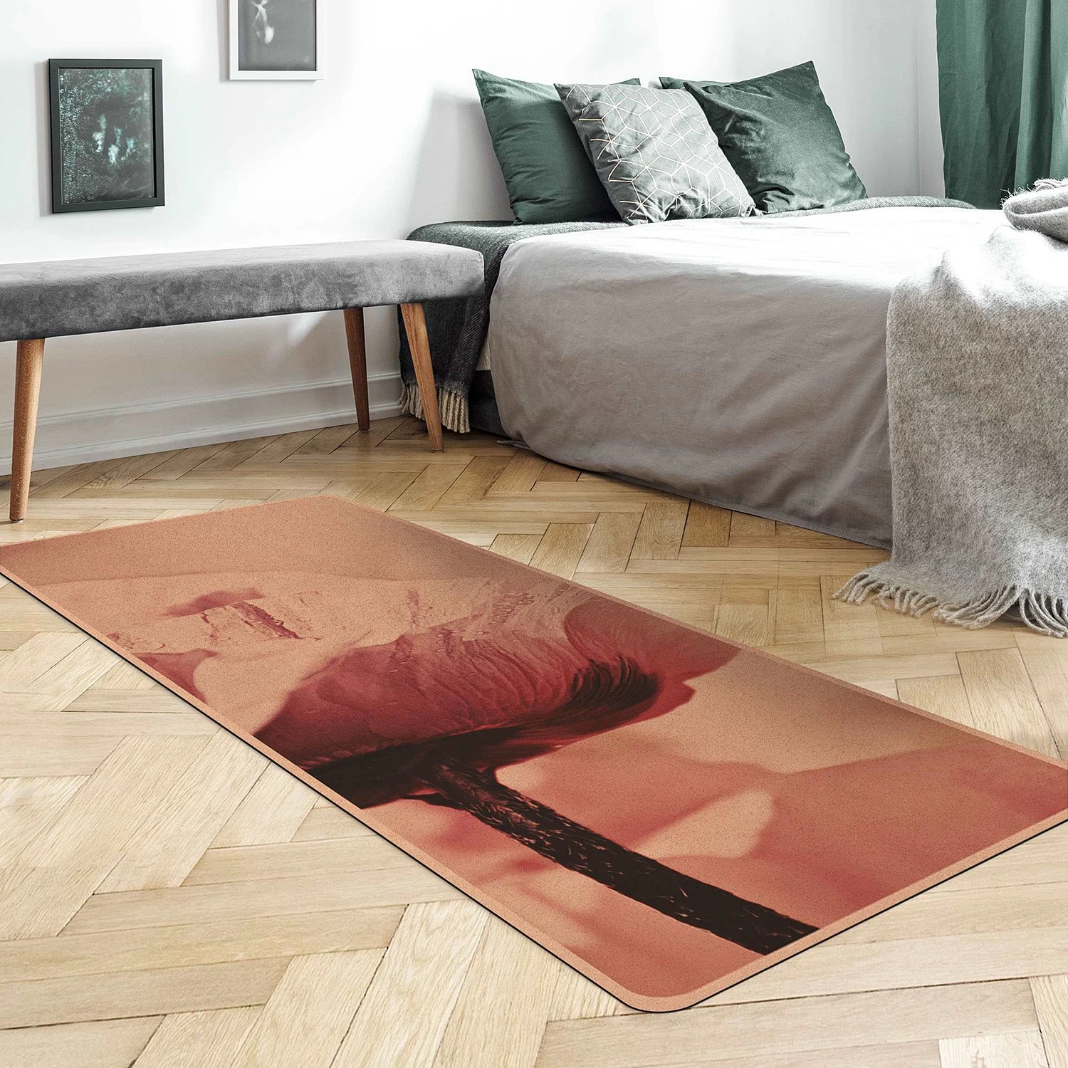 Bilderwelten Tapis de yoga Coquelicots - Face supérieure : liège<br>Face inférieure : caoutchouc naturel 5 Bilderwelten Tapis de yoga Coquelicots - Face supérieure : liège<br>Face inférieure : caoutchouc naturel – Image 3