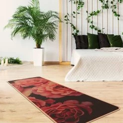 Bilderwelten Tapis de yoga Rêve de roses - Face supérieure : liège<br>Face inférieure : caoutchouc naturel -Tapis Soldes Boutique 1000346005 220517 021 MOOD DETAILS P000000001000346005 mood
