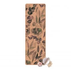 Bilderwelten Tapis de yoga Aquarelle de feuilles I - Face supérieure : liège<br>Face inférieure : caoutchouc naturel -Tapis Soldes Boutique 1000346006 220517 040 DETAILS P000000001000346006