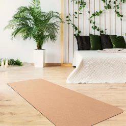 Bilderwelten Tapis de yoga Liège naturel - Face supérieure : liège<br>Face inférieure : caoutchouc naturel -Tapis Soldes Boutique 1000346013 220517 021 MOOD DETAILS P000000001000346013 mood