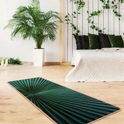 Bilderwelten Tapis de yoga Plantes tropicales II - Face supérieure : liège<br>Face inférieure : caoutchouc naturel -Tapis Soldes Boutique 1000346027 220517 021 MOOD DETAILS P000000001000346027 mood