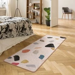 Bilderwelten Tapis de yoga Terrazzo - Face supérieure : liège<br>Face inférieure : caoutchouc naturel -Tapis Soldes Boutique 1000346029 220517 021 MOOD DETAILS P000000001000346029 mood