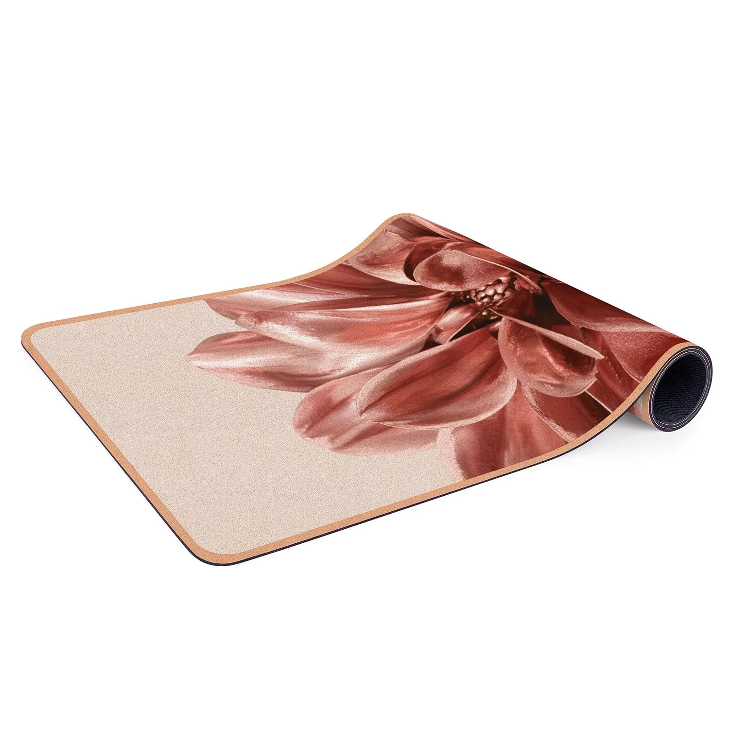 Bilderwelten Tapis de yoga Fleur III - Face supérieure : liège<br>Face inférieure : caoutchouc naturel 6 Bilderwelten Tapis de yoga Fleur III - Face supérieure : liège<br>Face inférieure : caoutchouc naturel – Image 4