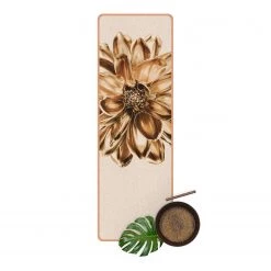 Bilderwelten Tapis de yoga Fleur I - Face supérieure : liège<br>Face inférieure : caoutchouc naturel -Tapis Soldes Boutique 1000346034 220517 040 DETAILS P000000001000346034