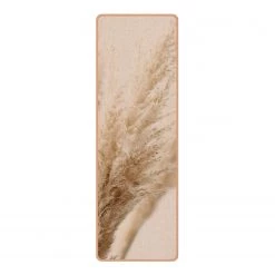 Bilderwelten Tapis de yoga Herbes de la pampa II - Face supérieure : liège<br>Face inférieure : caoutchouc naturel