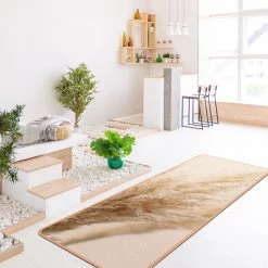 Bilderwelten Tapis de yoga Herbes de la pampa II - Face supérieure : liège<br>Face inférieure : caoutchouc naturel -Tapis Soldes Boutique 1000346050 220517 021 MOOD DETAILS P000000001000346050 mood
