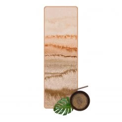 Bilderwelten Tapis de yoga Embruns sépia - Face supérieure : liège<br>Face inférieure : caoutchouc naturel -Tapis Soldes Boutique 1000346058 220517 040 DETAILS P000000001000346058