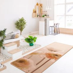 Bilderwelten Tapis de yoga Arbuste délicat - Face supérieure : liège<br>Face inférieure : caoutchouc naturel -Tapis Soldes Boutique 1000346062 220517 020 MOOD DETAILS P000000001000346062 mood