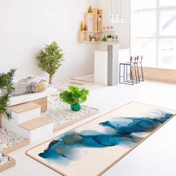 Bilderwelten Tapis de yoga Volutes I - Face supérieure : liège<br>Face inférieure : caoutchouc naturel -Tapis Soldes Boutique 1000346069 220517 021 MOOD DETAILS P000000001000346069 mood