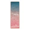 Bilderwelten Tapis de yoga Océan rose - Face supérieure : liège<br>Face inférieure : caoutchouc naturel