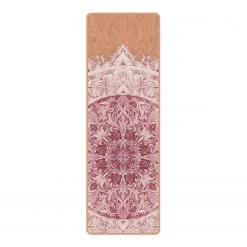 Bilderwelten Tapis de yoga Mandala II - Face supérieure : liège<br>Face inférieure : caoutchouc naturel