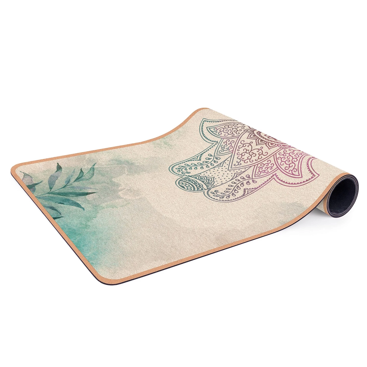 Bilderwelten Tapis de yoga Main de Fatma - Face supérieure : liège<br>Face inférieure : caoutchouc naturel 6 Bilderwelten Tapis de yoga Main de Fatma - Face supérieure : liège<br>Face inférieure : caoutchouc naturel – Image 4