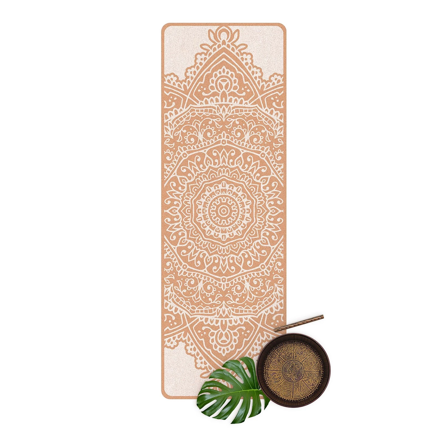 Bilderwelten Tapis de yoga Mandala III - Face supérieure : liège<br>Face inférieure : caoutchouc naturel 7 Bilderwelten Tapis de yoga Mandala III - Face supérieure : liège<br>Face inférieure : caoutchouc naturel – Image 5