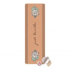 Bilderwelten Tapis de yoga Just Breathe - Face supérieure : liège<br>Face inférieure : caoutchouc naturel -Tapis Soldes Boutique 1000346128 220517 040 DETAILS P000000001000346128