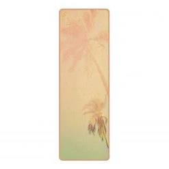 Bilderwelten Tapis de yoga Coucher de soleil III - Face supérieure : liège<br>Face inférieure : caoutchouc naturel