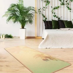 Bilderwelten Tapis de yoga Coucher de soleil III - Face supérieure : liège<br>Face inférieure : caoutchouc naturel -Tapis Soldes Boutique 1000346129 220517 021 MOOD DETAILS P000000001000346129 mood