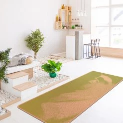 Bilderwelten Tapis de yoga Prairie de montagne - Face supérieure : liège<br>Face inférieure : caoutchouc naturel -Tapis Soldes Boutique 1000346144 220517 020 MOOD DETAILS P000000001000346144 mood