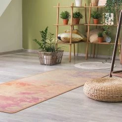 Bilderwelten Tapis de yoga Rêve de fleurs - Face supérieure : liège<br>Face inférieure : caoutchouc naturel -Tapis Soldes Boutique 1000346145 220517 020 MOOD DETAILS P000000001000346145 mood