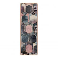 Bilderwelten Tapis de yoga Marbre - Face supérieure : liège<br>Face inférieure : caoutchouc naturel