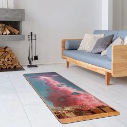 Bilderwelten Tapis de yoga Ovni multimédia - Face supérieure : liège<br>Face inférieure : caoutchouc naturel -Tapis Soldes Boutique 1000346176 220517 021 MOOD DETAILS P000000001000346176 mood