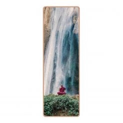Bilderwelten Tapis de yoga Cascade - Face supérieure : liège<br>Face inférieure : caoutchouc naturel