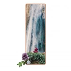 Bilderwelten Tapis de yoga Cascade - Face supérieure : liège<br>Face inférieure : caoutchouc naturel -Tapis Soldes Boutique 1000346182 220517 040 DETAILS P000000001000346182