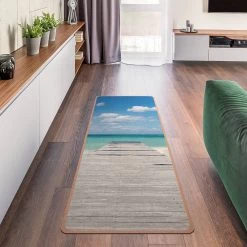 Bilderwelten Tapis de yoga Ponton - Face supérieure : liège<br>Face inférieure : caoutchouc naturel 11 Bilderwelten Tapis de yoga Ponton - Face supérieure : liège<br>Face inférieure : caoutchouc naturel -Tapis Soldes Boutique 1000346185 220517 021 MOOD DETAILS P000000001000346185 mood