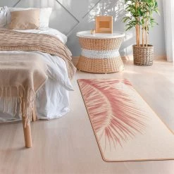 Bilderwelten Tapis de yoga Feuilles de palme - Face supérieure : liège<br>Face inférieure : caoutchouc naturel -Tapis Soldes Boutique 1000346187 220517 021 MOOD DETAILS P000000001000346187 mood