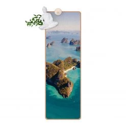 Bilderwelten Tapis de yoga Île - Face supérieure : liège<br>Face inférieure : caoutchouc naturel -Tapis Soldes Boutique 1000346190 220517 040 DETAILS P000000001000346190