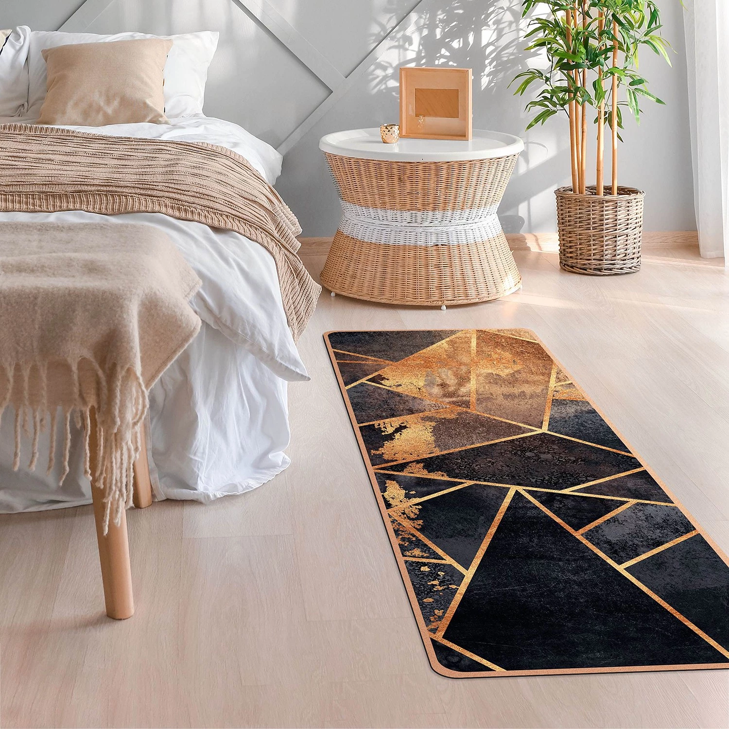 Bilderwelten Tapis de yoga Onyx I - Face supérieure : liège<br>Face inférieure : caoutchouc naturel 5 Bilderwelten Tapis de yoga Onyx I - Face supérieure : liège<br>Face inférieure : caoutchouc naturel – Image 3