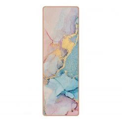 Bilderwelten Tapis de yoga Aquarelle pastel I - Face supérieure : liège<br>Face inférieure : caoutchouc naturel