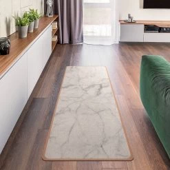 Bilderwelten Tapis de yoga Bianco Carrara - Face supérieure : liège<br>Face inférieure : caoutchouc naturel -Tapis Soldes Boutique 1000346213 220517 021 MOOD DETAILS P000000001000346213 mood
