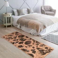Bilderwelten Tapis de yoga Baroque sépia - Face supérieure : liège<br>Face inférieure : caoutchouc naturel -Tapis Soldes Boutique 1000346227 220517 020 MOOD DETAILS P000000001000346227 mood